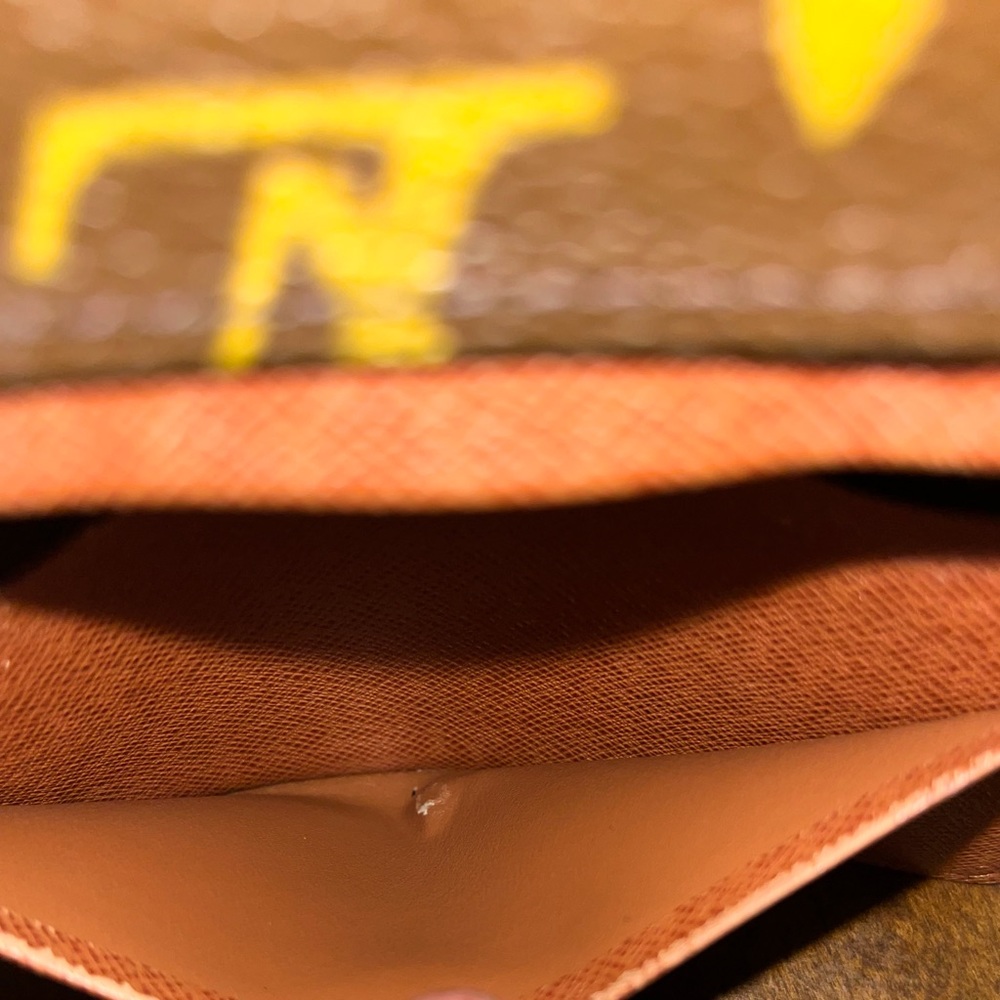 Authentic Louis Vuitton Porte Monnaie Monogram Tresor Wallet - Picture 7 of 15